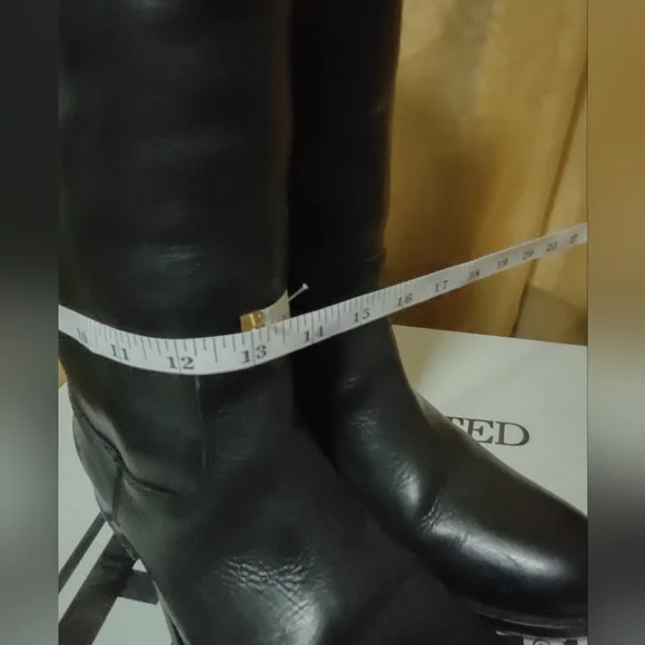 Women's Frye Knee-high two-tone Melissa 76436 Riding Boot like new Worn 4 hours - Picture 5 of 7